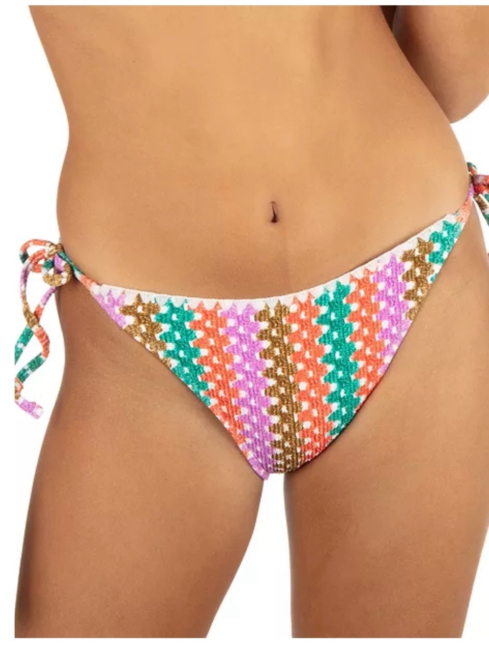 NWT Hurley
Juniors' Printed Crochet Bikini Bottoms